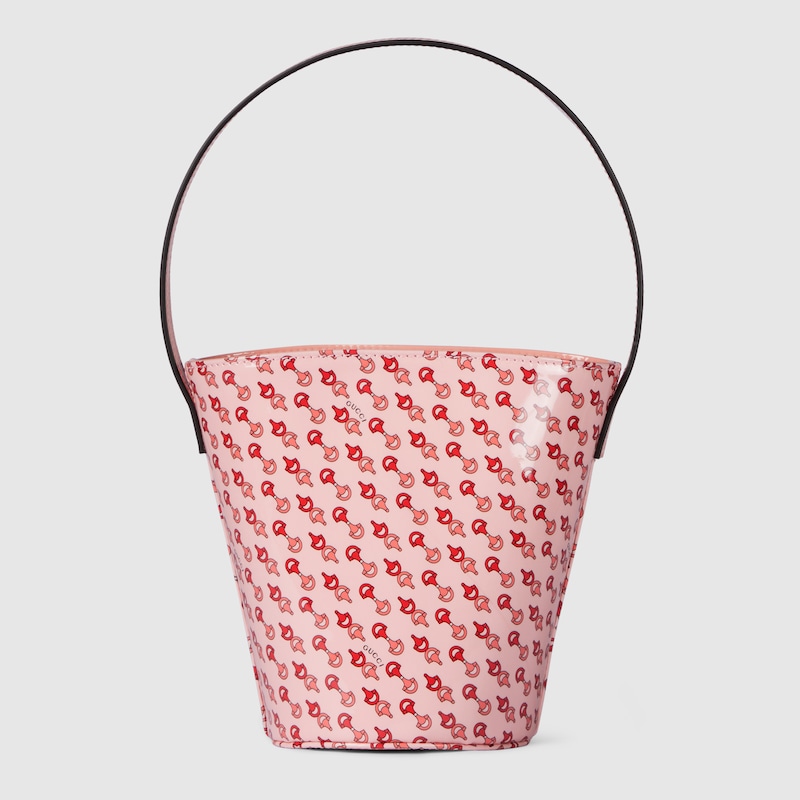 Children's printed bucket bag