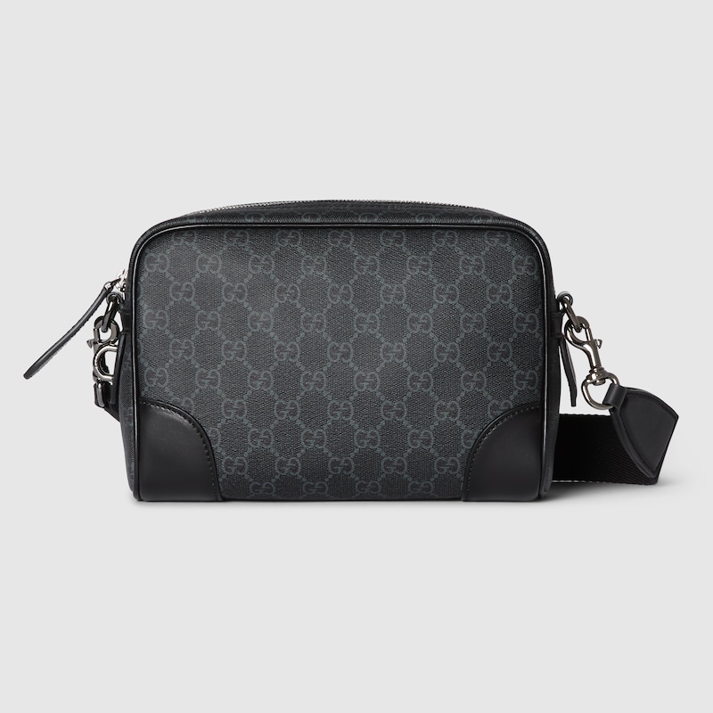 Gucci Gg Emblem Small Crossbody Bag In Black