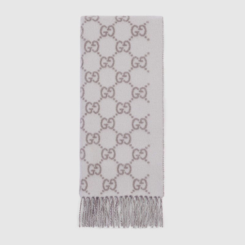 GUCCI GUCCI SCHAL AUS GG KASCHMIR