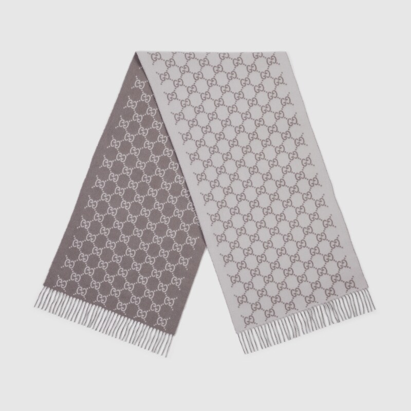 Gucci GG Cashmere Scarf | Thumbnail 2 Gucci GG Cashmere Scarf | Thumbnail 2