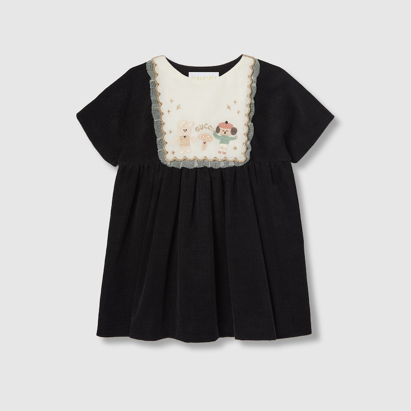 Gucci embroidered dress sales