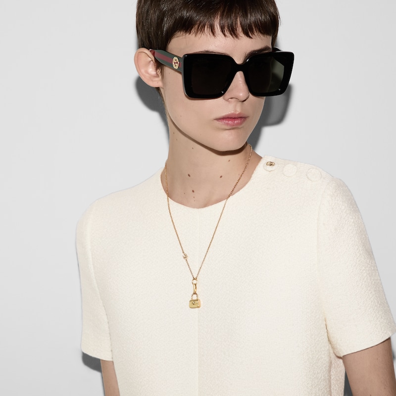 Gucci Chain Necklace With Bag Pendant | Thumbnail 3 Gucci Chain Necklace With Bag Pendant | Thumbnail 3