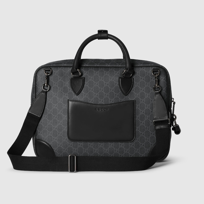 GG Emblem medium briefcase