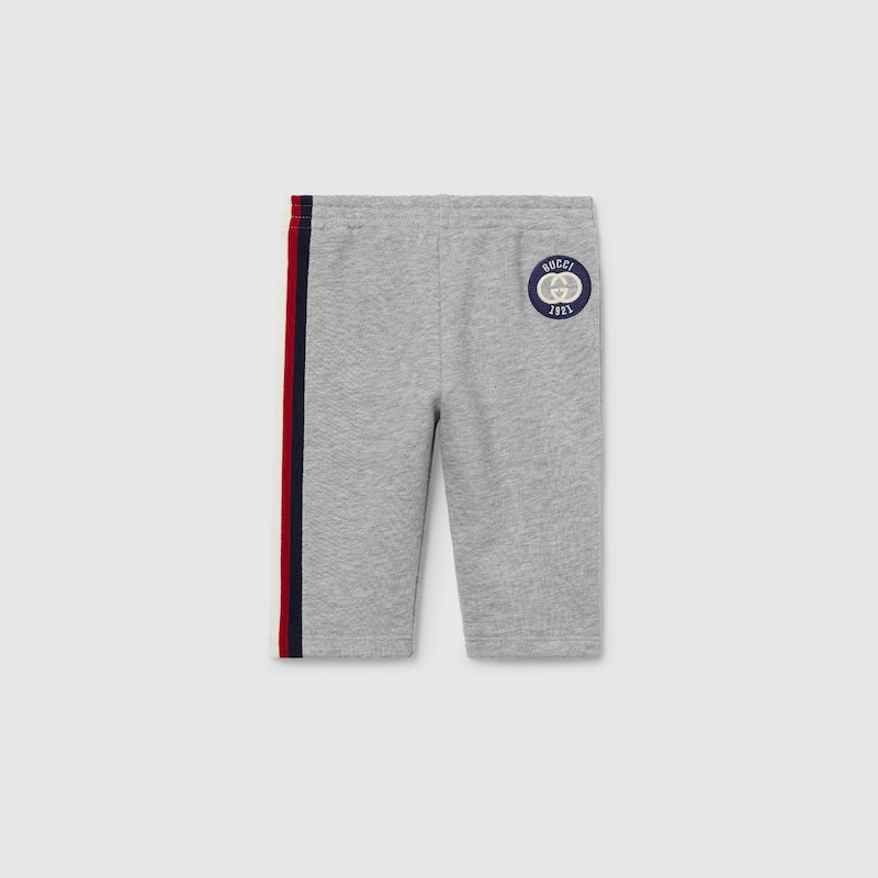 Baby embroidered cotton pant