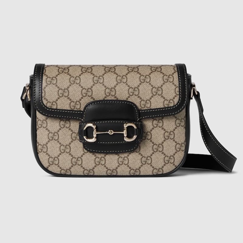 Gucci Horsebit 1955 Mini Shoulder Bag In Beige