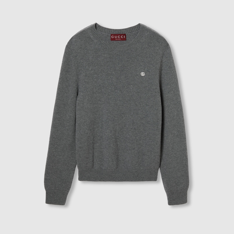 Embroidered Wool Cashmere Sweater Embroidered Wool Cashmere Sweater