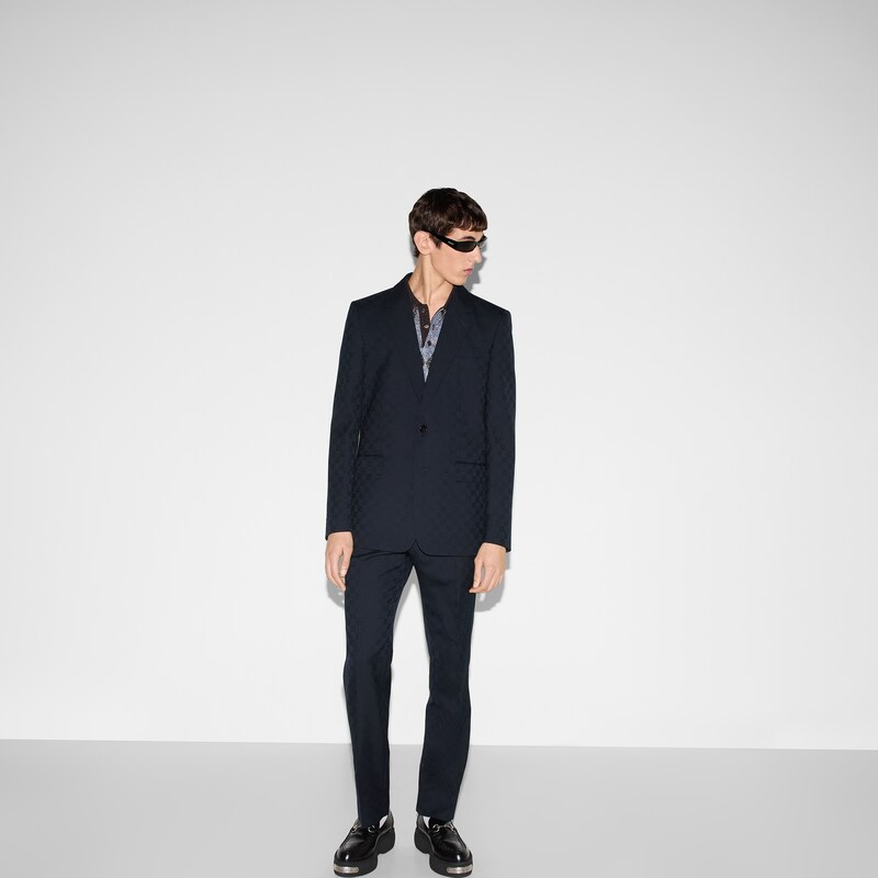 Gucci GG Wool Jacquard Suit | Thumbnail 3 Gucci GG Wool Jacquard Suit | Thumbnail 3