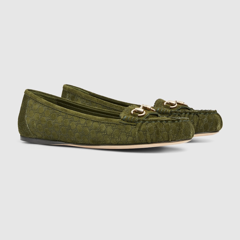 Women's ballet flat with Horsebit