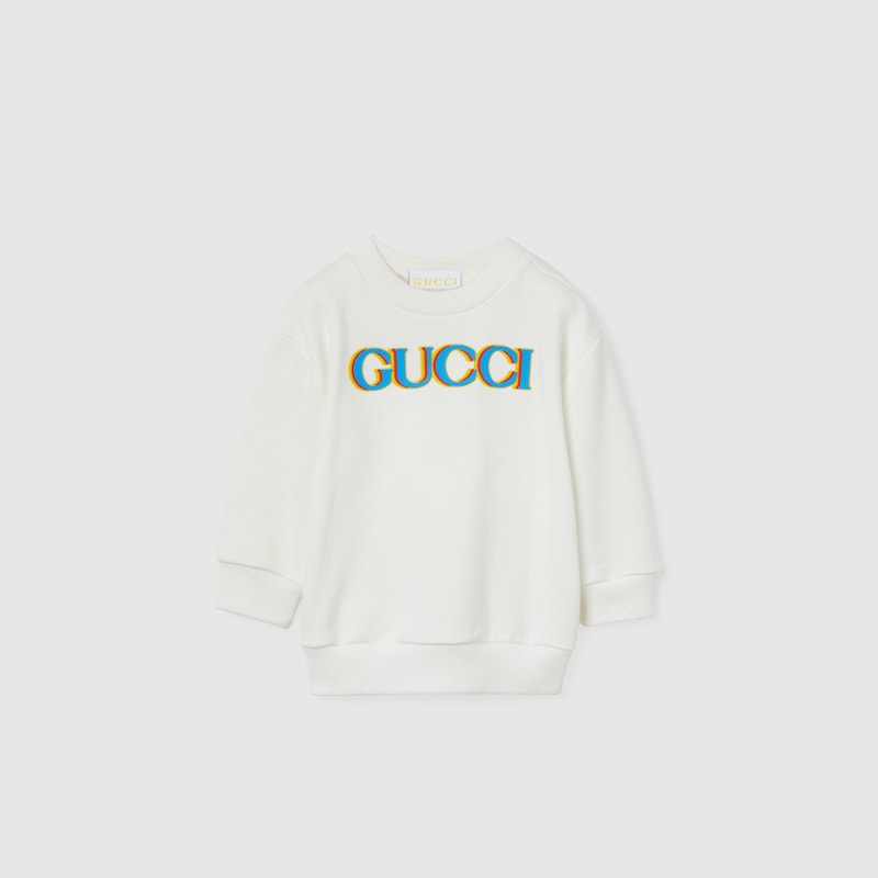 Baby printed cotton sweatshirt
