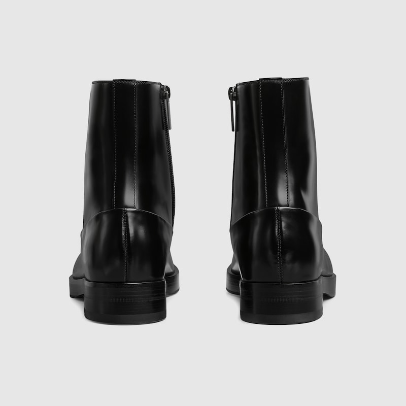 Men's ankle boot with Horsebit