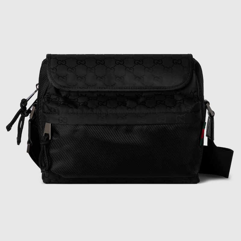 Gucci Nexus Medium Crossbody Bag In Black
