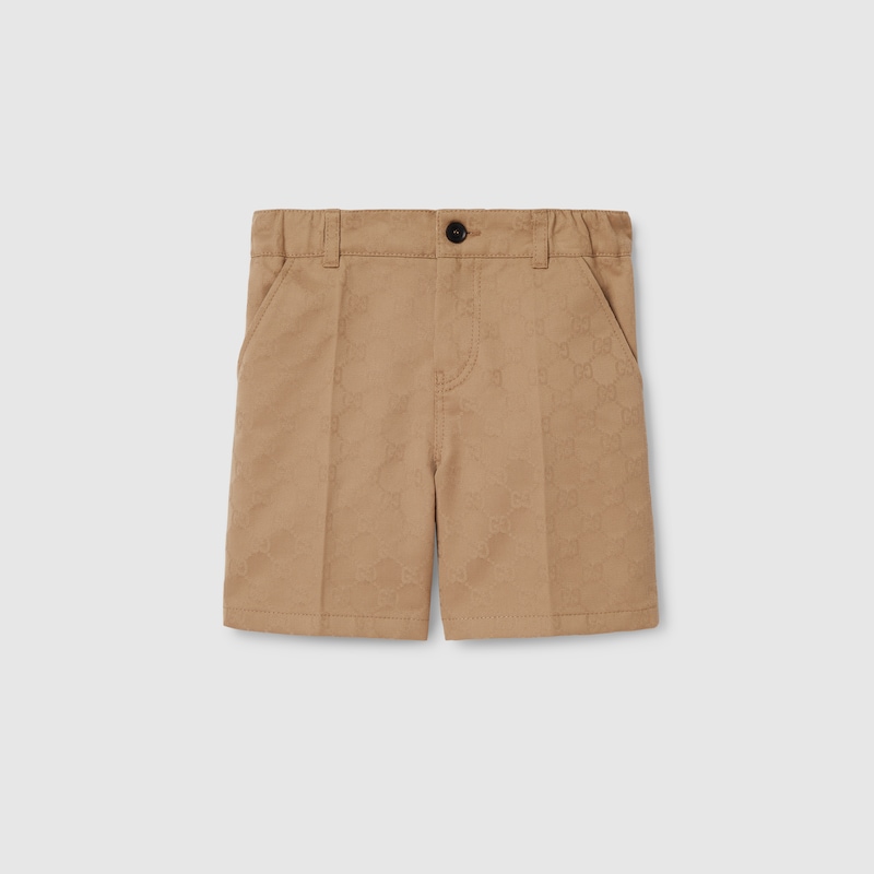 Children's GG cotton pants with Web
