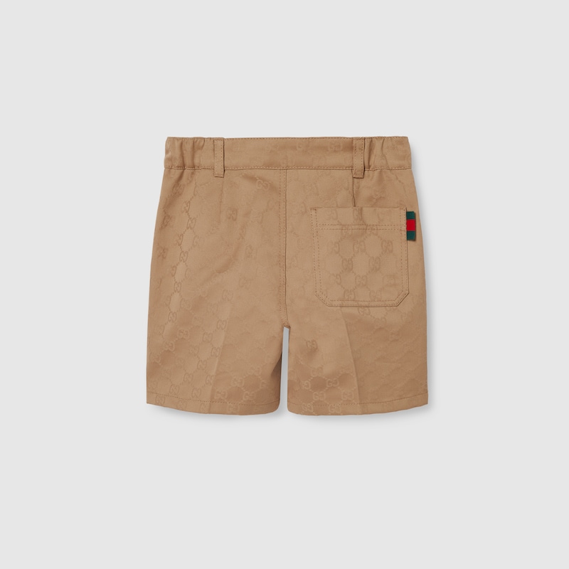 Children's GG cotton pants with Web