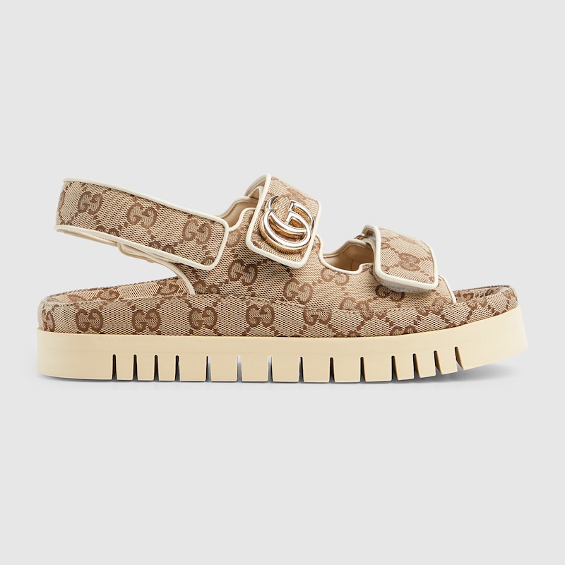 GUCCI GUCCI WOMEN'S SANDAL WITH DOUBLE G
