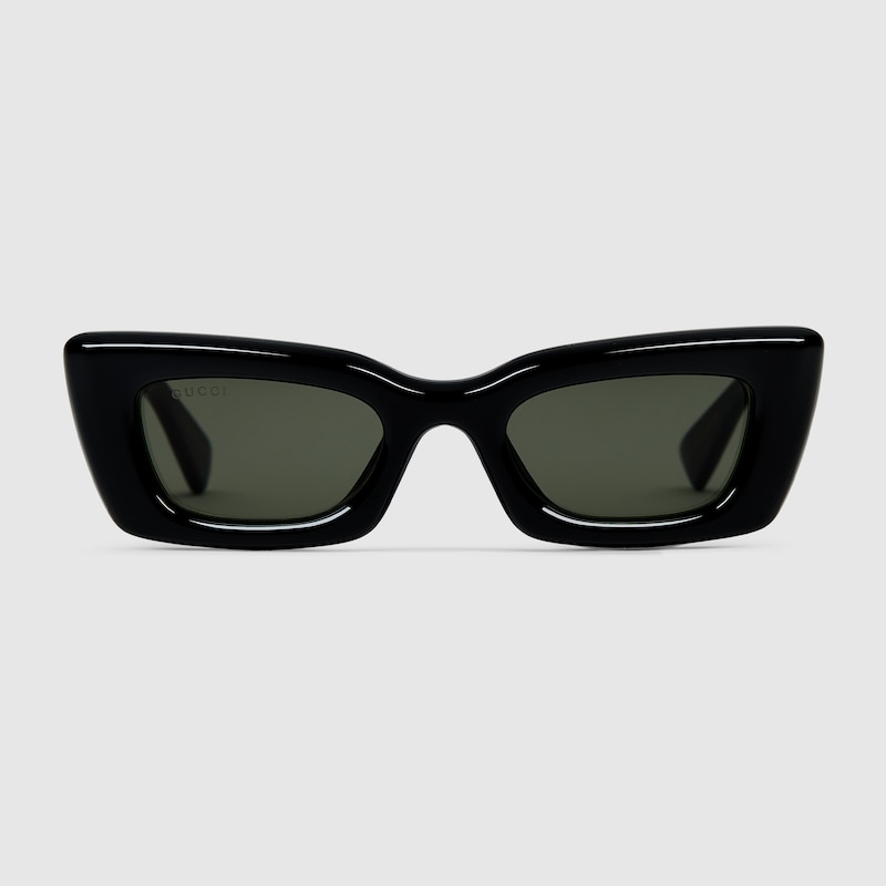 Gucci Cat-eye Frame Sunglasses In Black