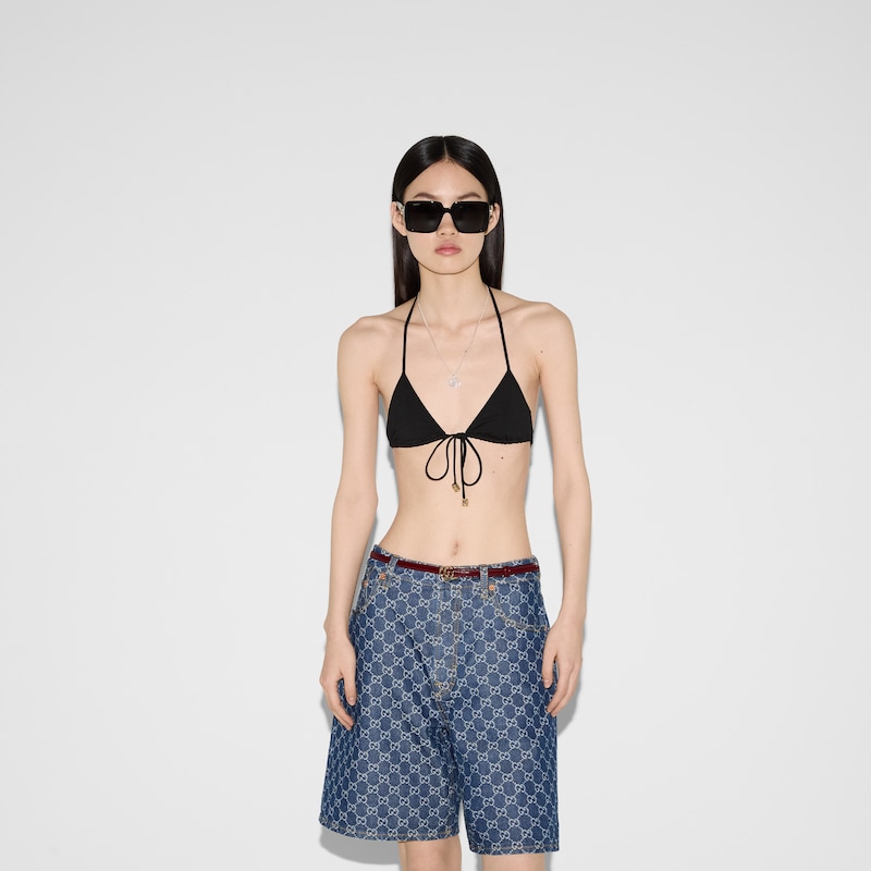 Gucci Sparkling Jersey Bikini | Thumbnail 3