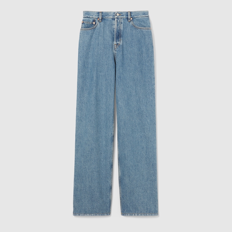825445 XDDAS 4011 001 100 0000 Light Pantaloni in denim dal taglio ampio
