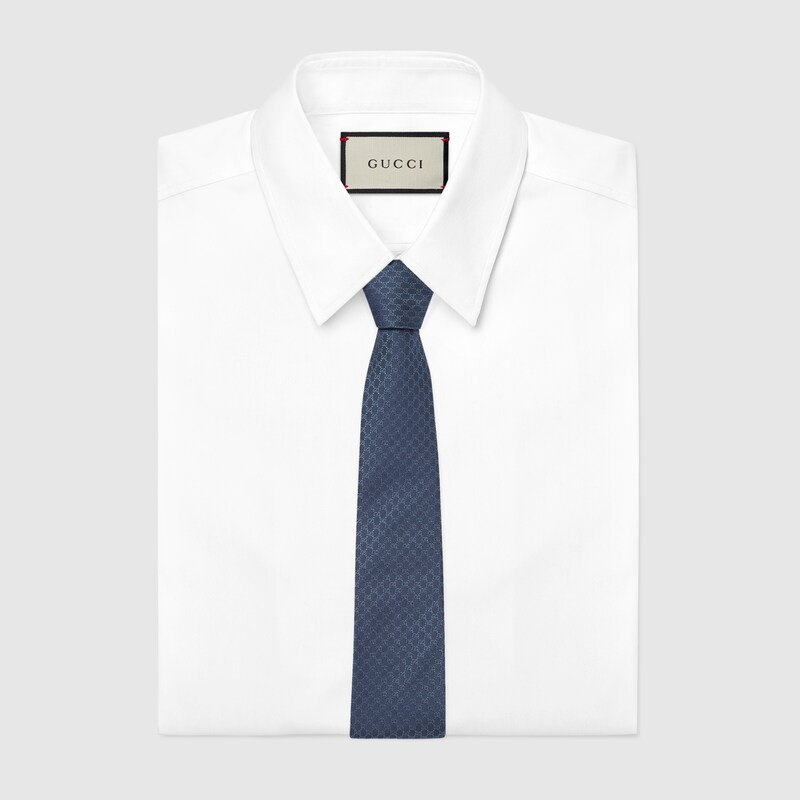 Gucci GG Silk Jacquard Tie | Thumbnail 2 Gucci GG Silk Jacquard Tie | Thumbnail 2