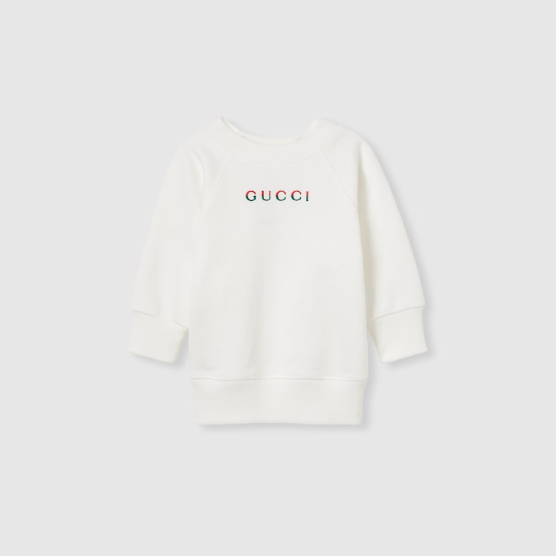 Gucci Babies' Cotton Sweatshirt With Embroidery
