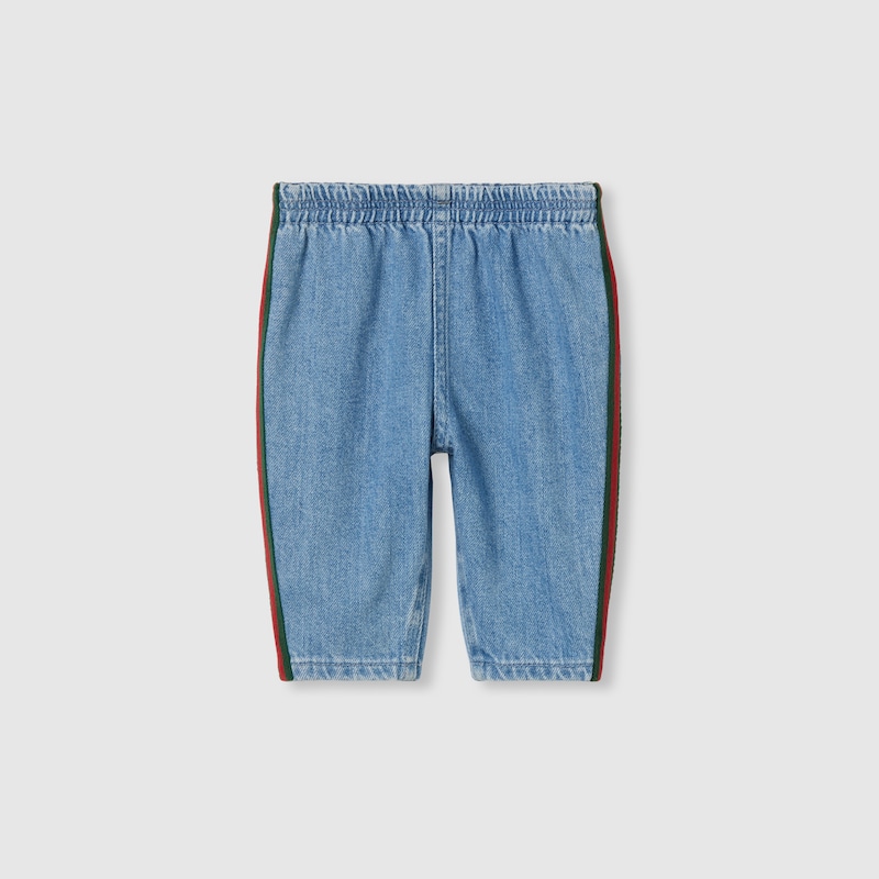 Baby denim pants with Web