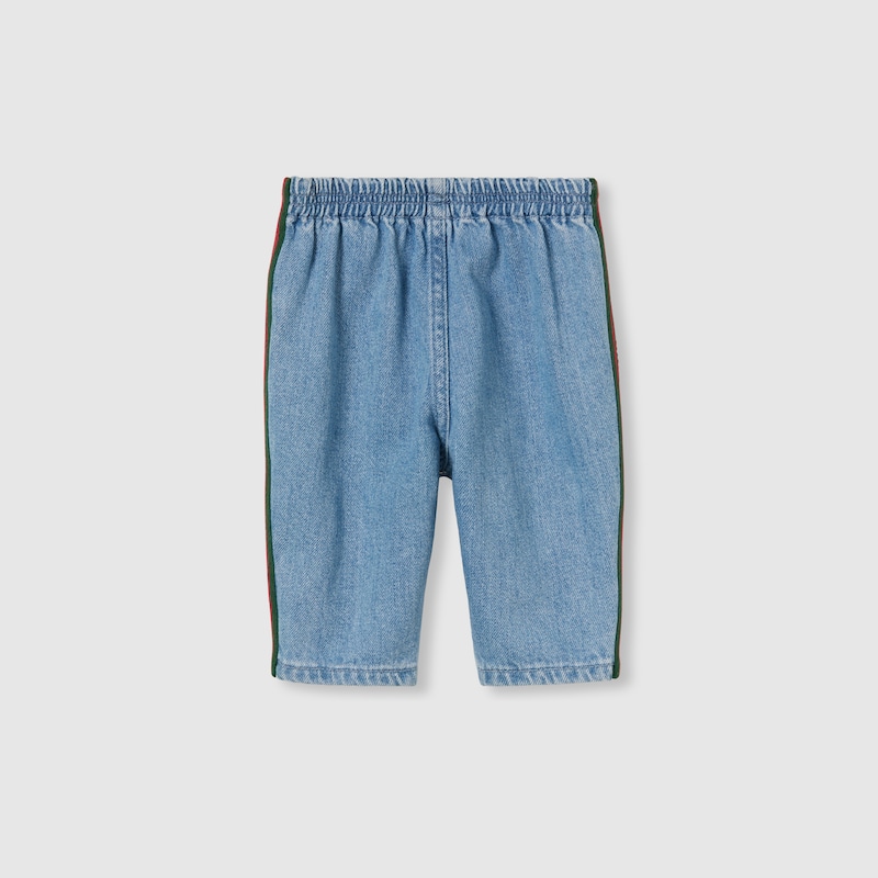 Baby denim pants with Web