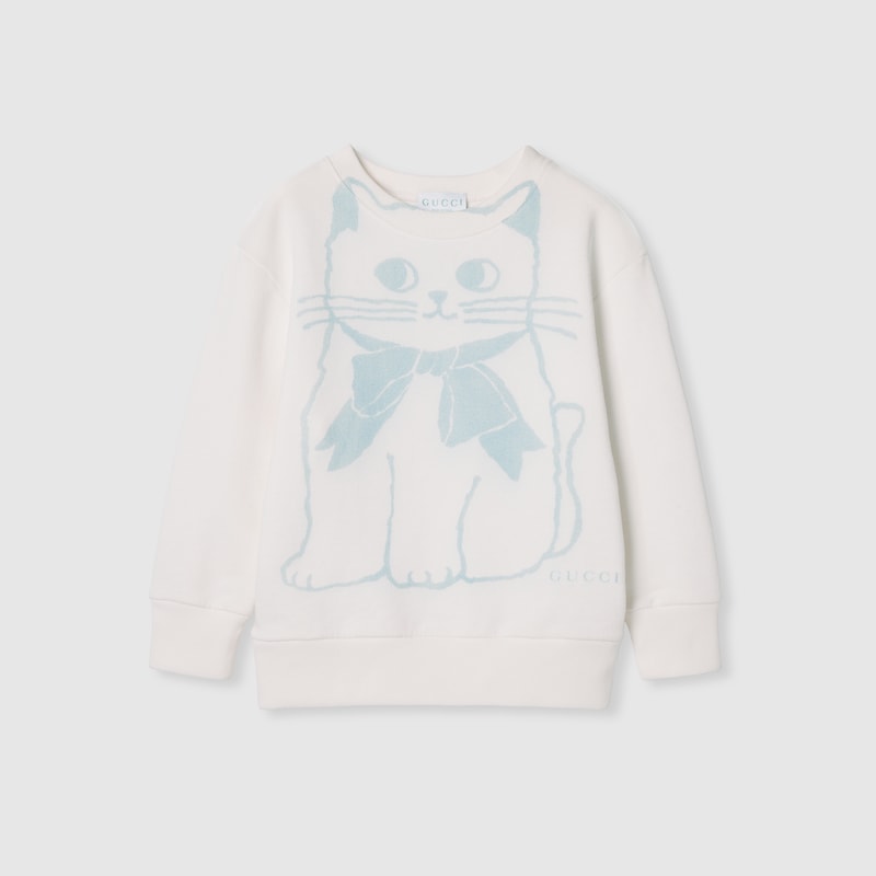 Gucci Cotton Sweatshirt With Print