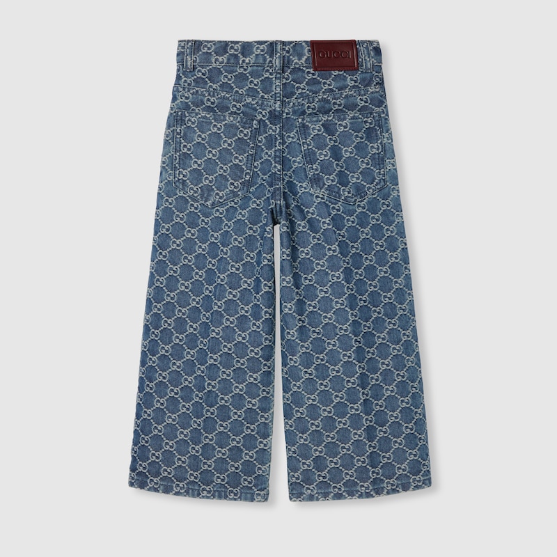 Children's GG denim pants