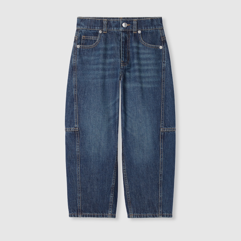 Gucci Denim Pants In Blue