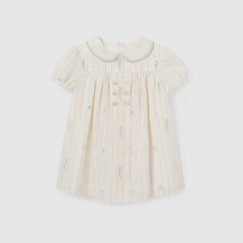 Baby embroidered cotton dress