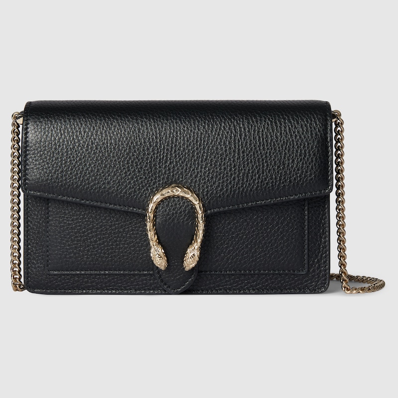 Gucci Dionysus Wallet On Chain In Black