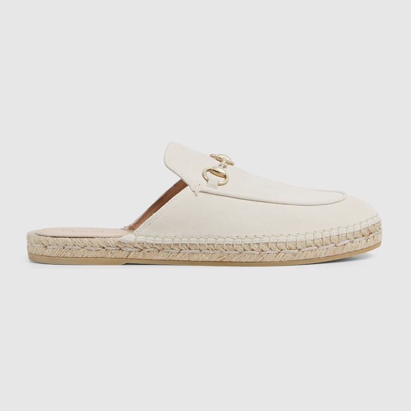 Gucci Women's Espadrille Mule With Horsebit