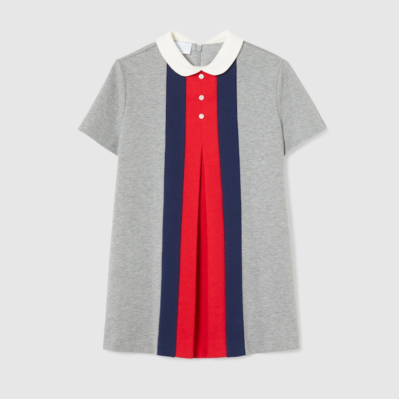 Children's cotton dress with Web