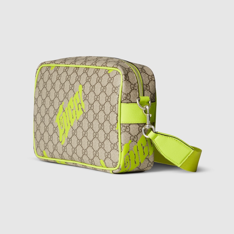 Medium crossbody bag with print