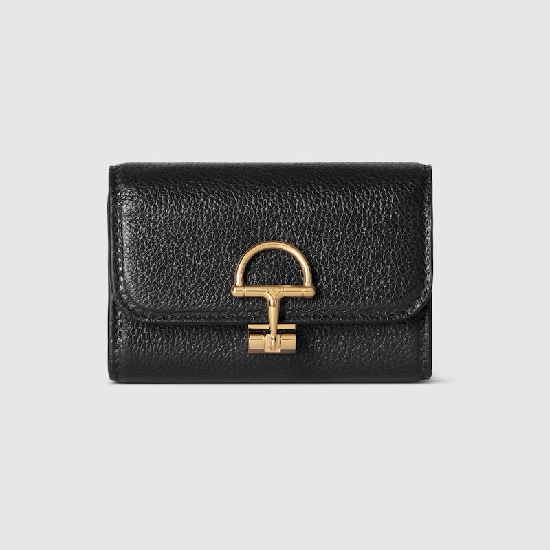 Gucci Softbit Card Case In Black