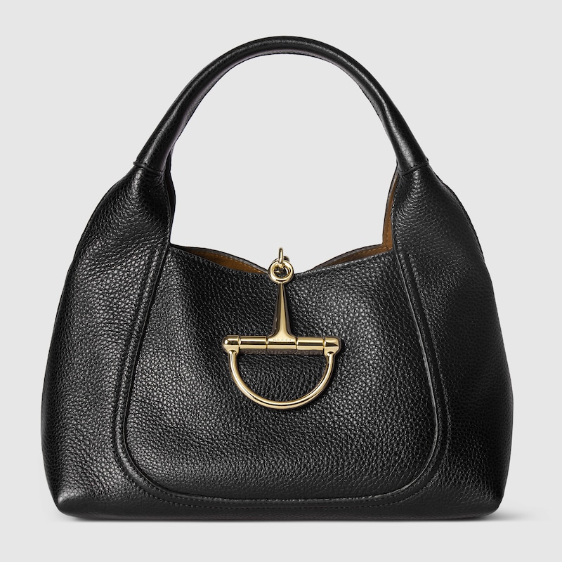 Gucci Softbit Small Shoulder Bag In Black
