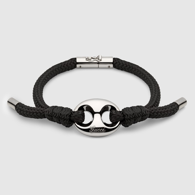 Gucci Marina Chain Fabric Bracelet In Fabric