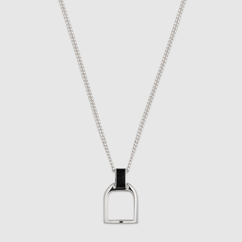 Gucci Staffa Long Pendant Necklace