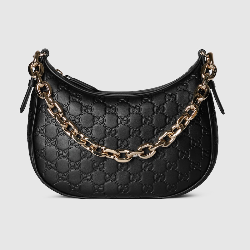 Gucci Gg Emblem Medium Shoulder Bag
