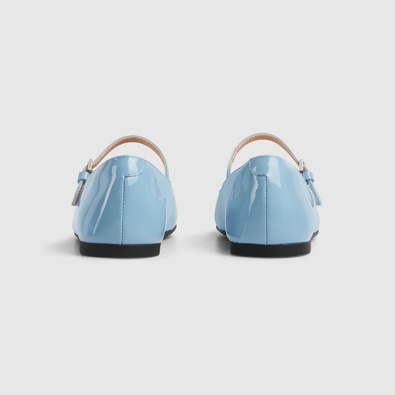 Children's ballet flat with Horsebit