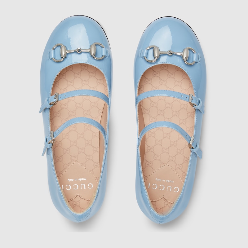 Children's ballet flat with Horsebit