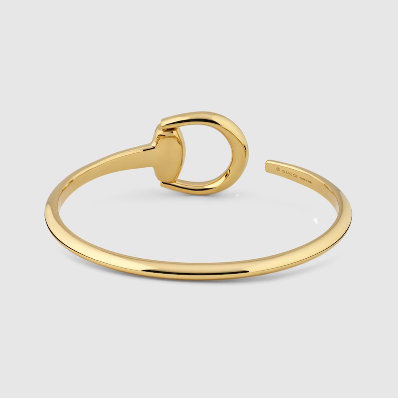 Horsebit cuff bracelet