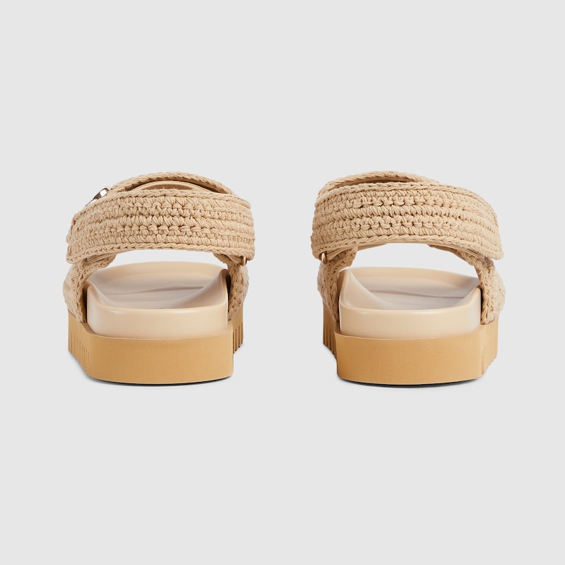 Women's sandal with Double G
