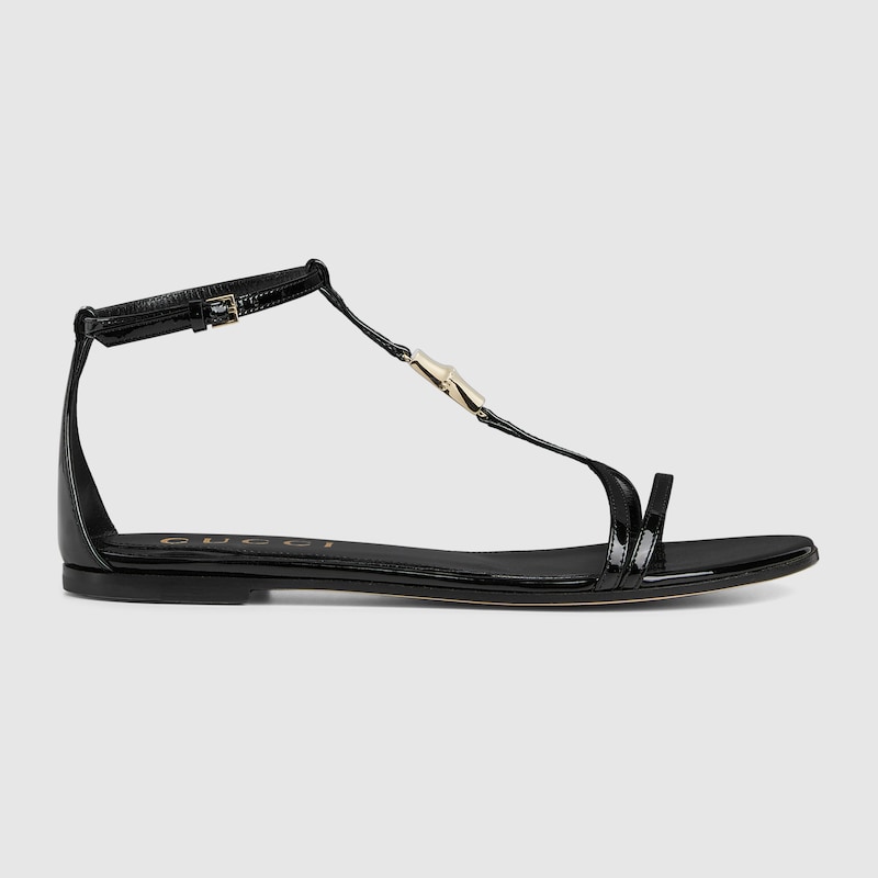 Gucci Bamboo Leather Sandals