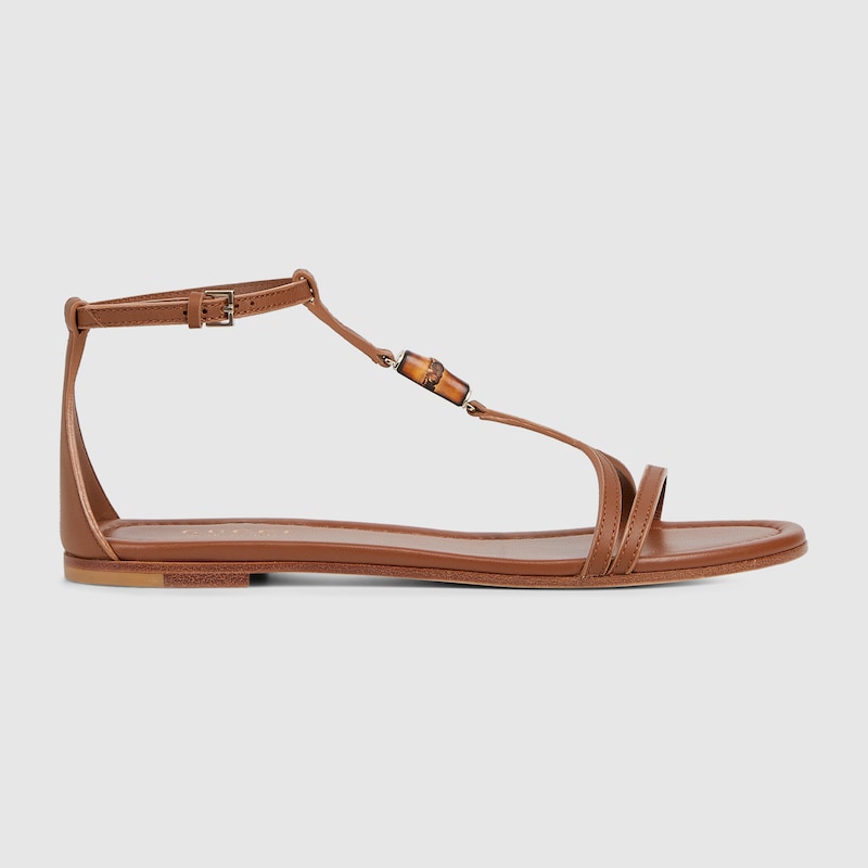Gucci Women's Sandal With Bamboo Detail