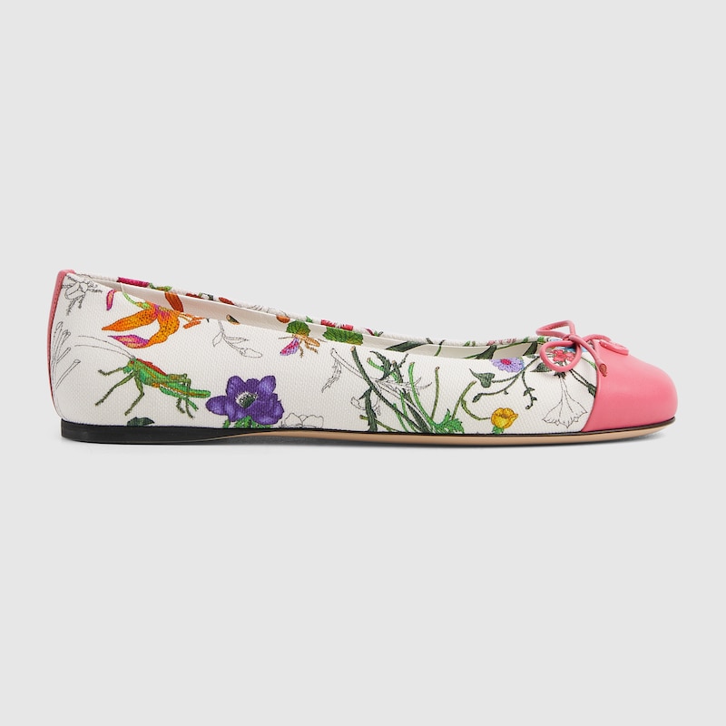 Gucci Women's Printed Ballet Flat