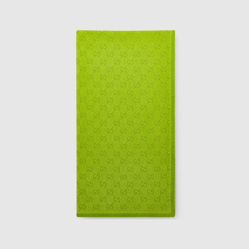 GG terrycloth beach towel