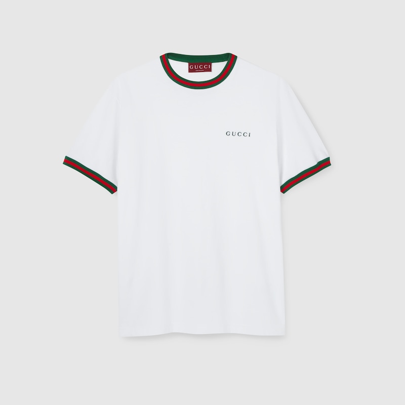 Gucci Cotton Jersey T-shirt With Embroidery