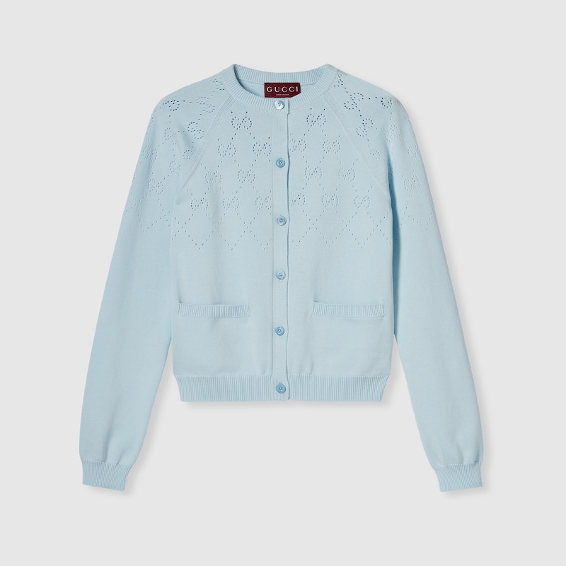 Gucci Gg Cotton Cardigan