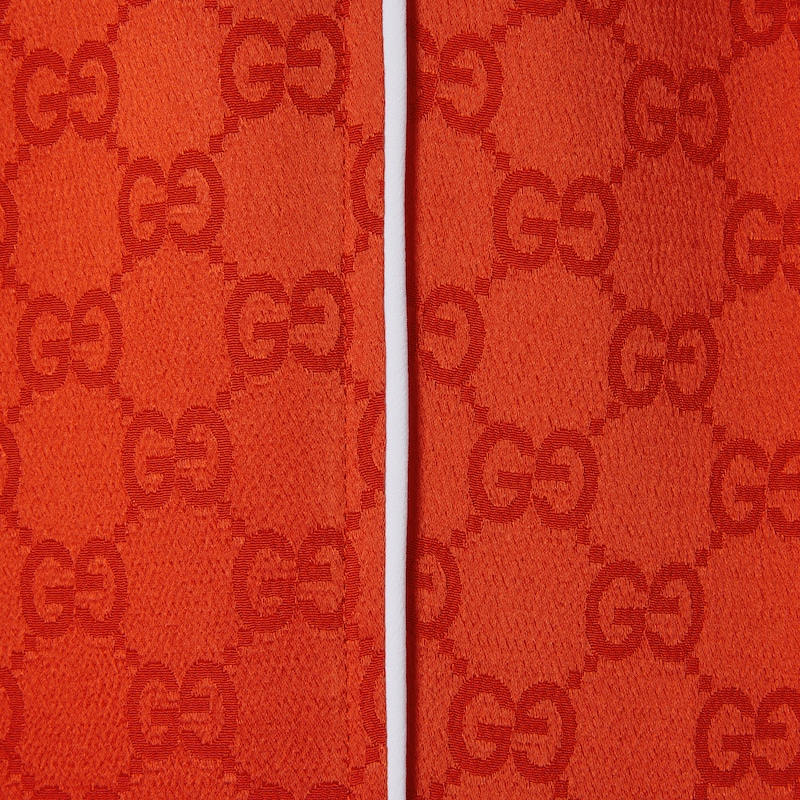 GG satin pants