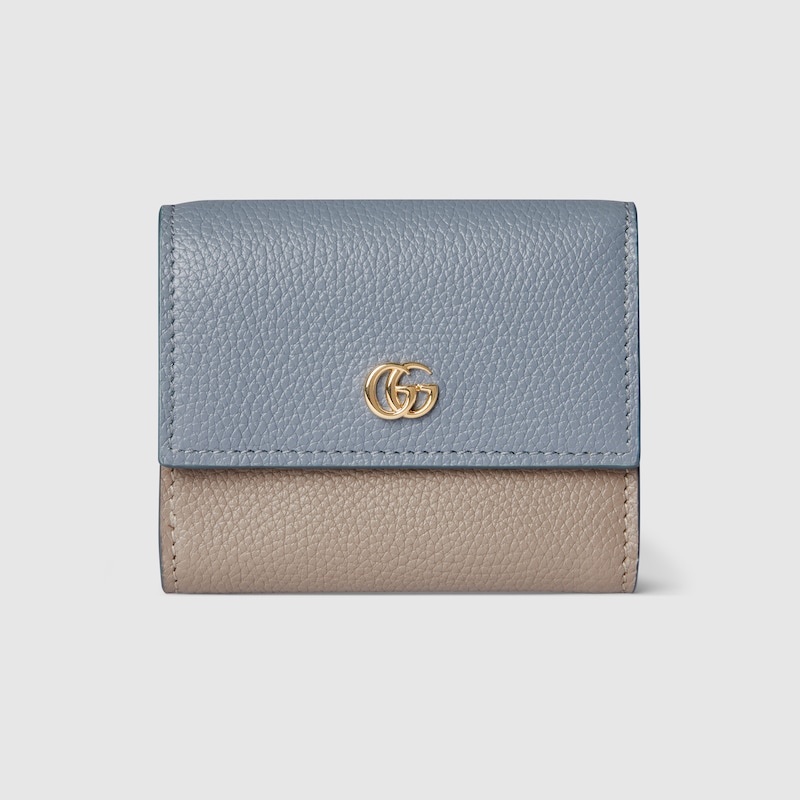 Gucci Gg Marmont Bi-color Mini Wallet